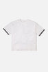 The White Oversized Lace T-Shirt